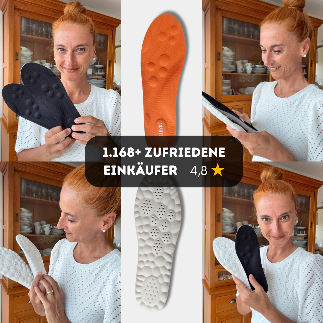 Strykers - Orthopädische Einlagen + (Orthopädische Socken und Fersenschutz Gratis)